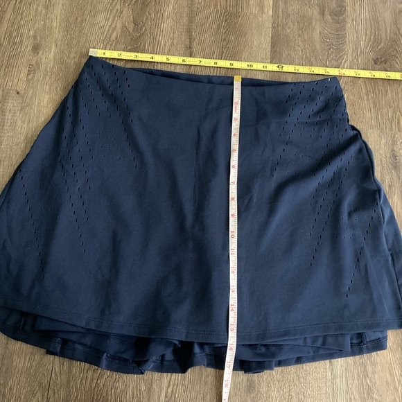 NIKE Dri-fit Ace 15" Golf Skirt In Blue - Picture 8 of 9